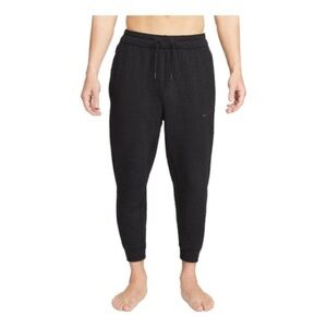 Nike Yoga Mens Dri-FIT Flex Tapered Training Sweatpants Large